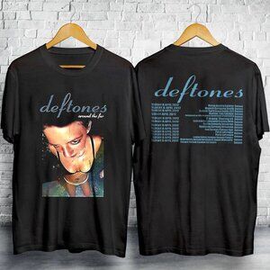 Deftones Around The Fur Tour Rock Band Concert Graphic 2 Sided T-Shirt 91